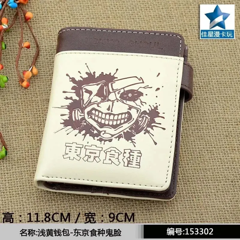 Tokyo Ghoul Kaneki Ken Anime PU Short Men's Wallets