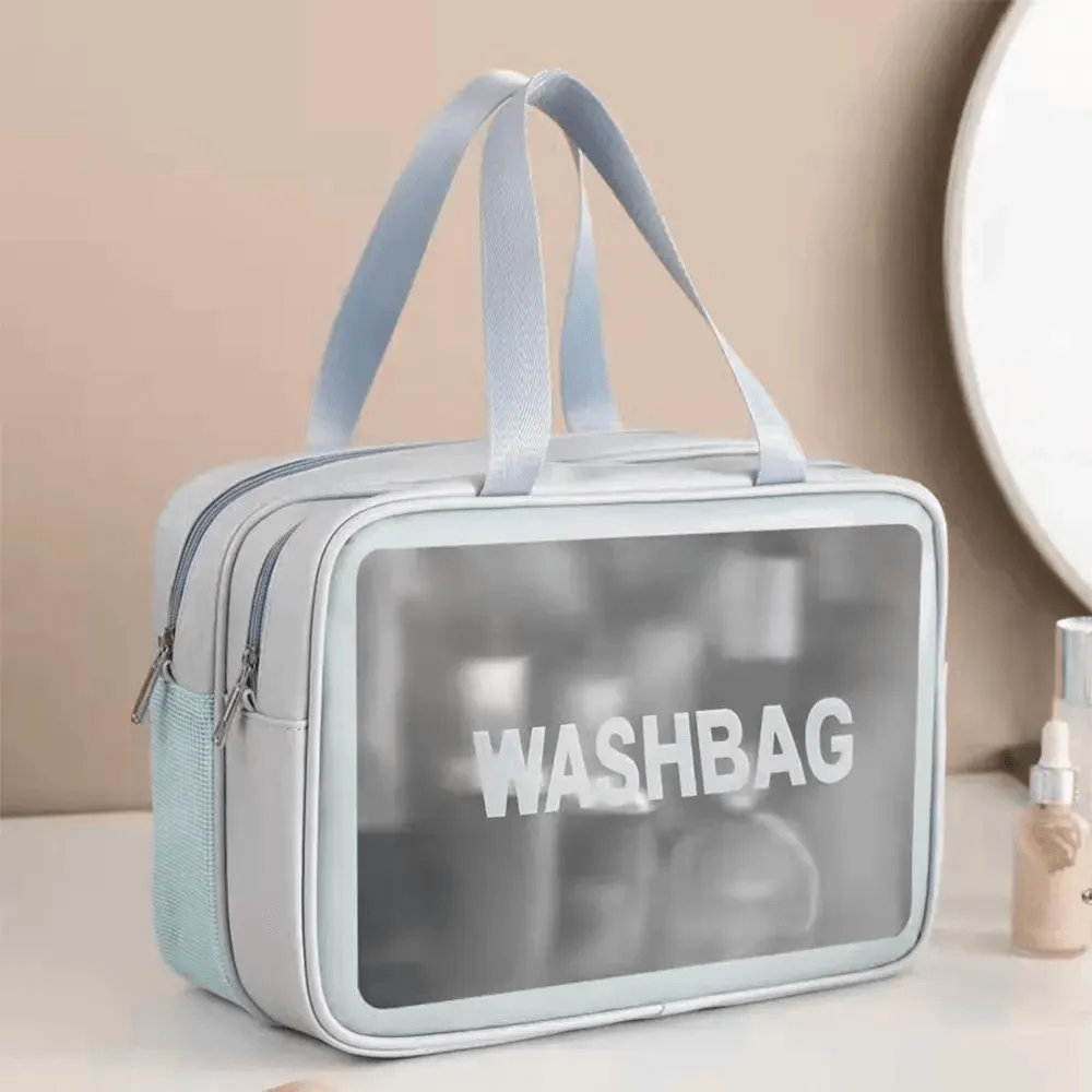 Transparent Travel Makeup Bag Waterproof (Big)