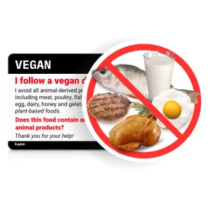 Vegan Translation Card