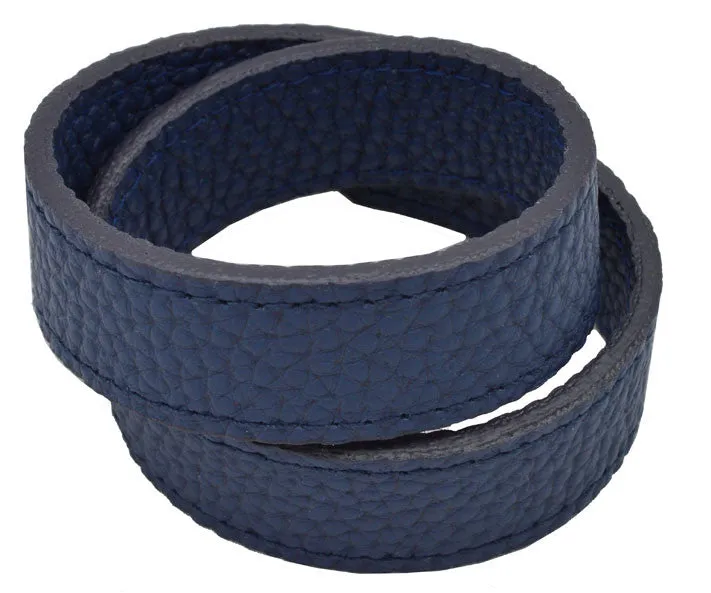 Vegan Wrap Bracelet - Blue