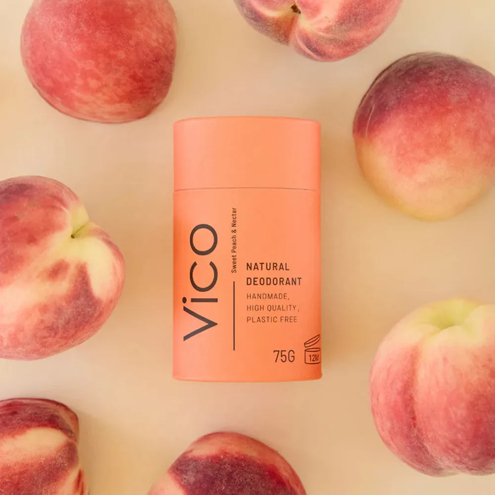 Vico Sweet Peach & Nectar Natural Deodorant