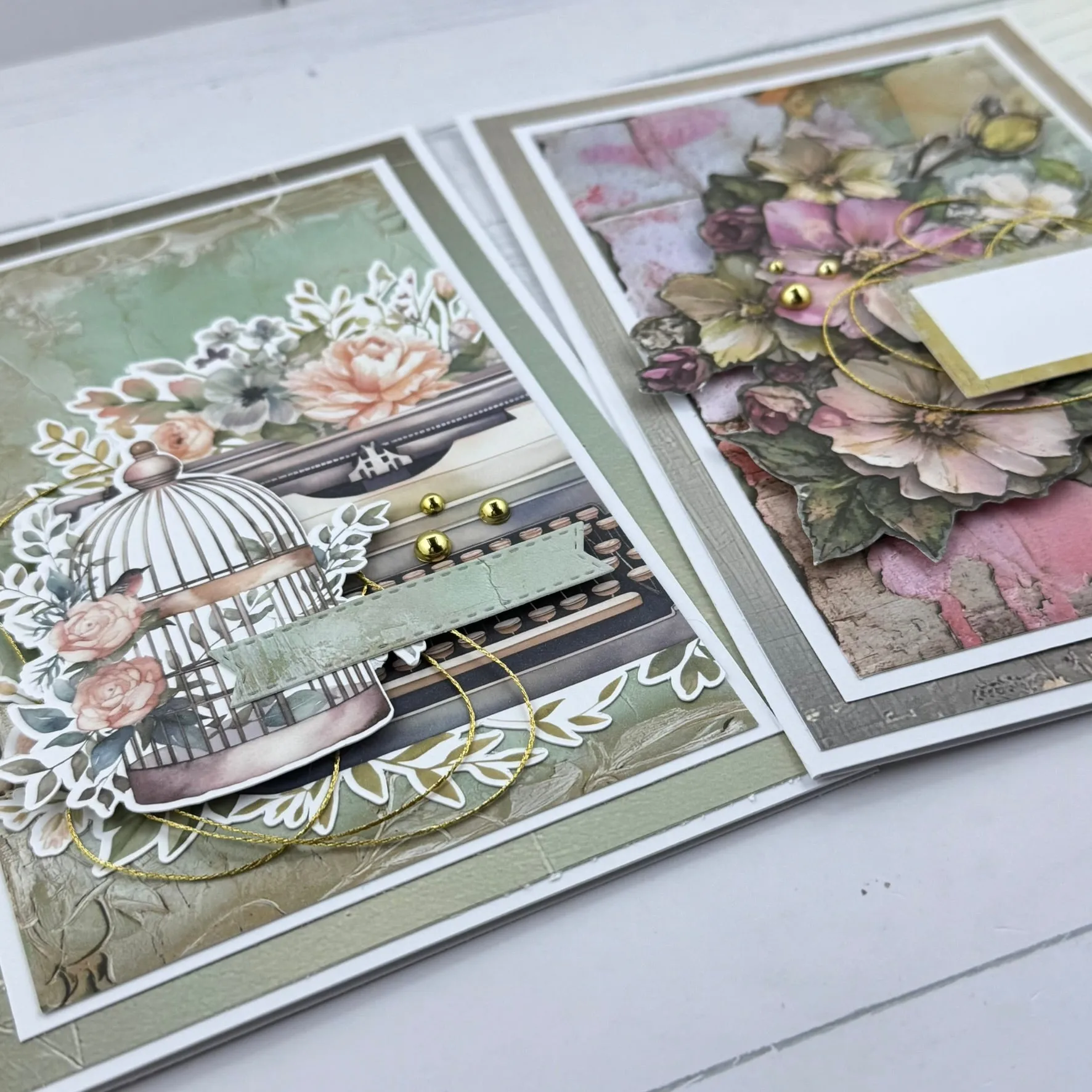 Vintage Chic Card Collection