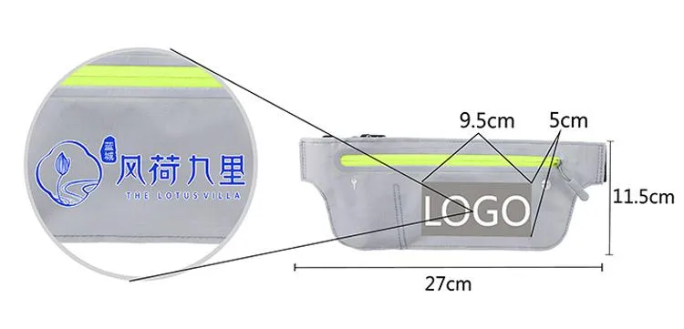 Waterproof Waist Bag with Small Compartment