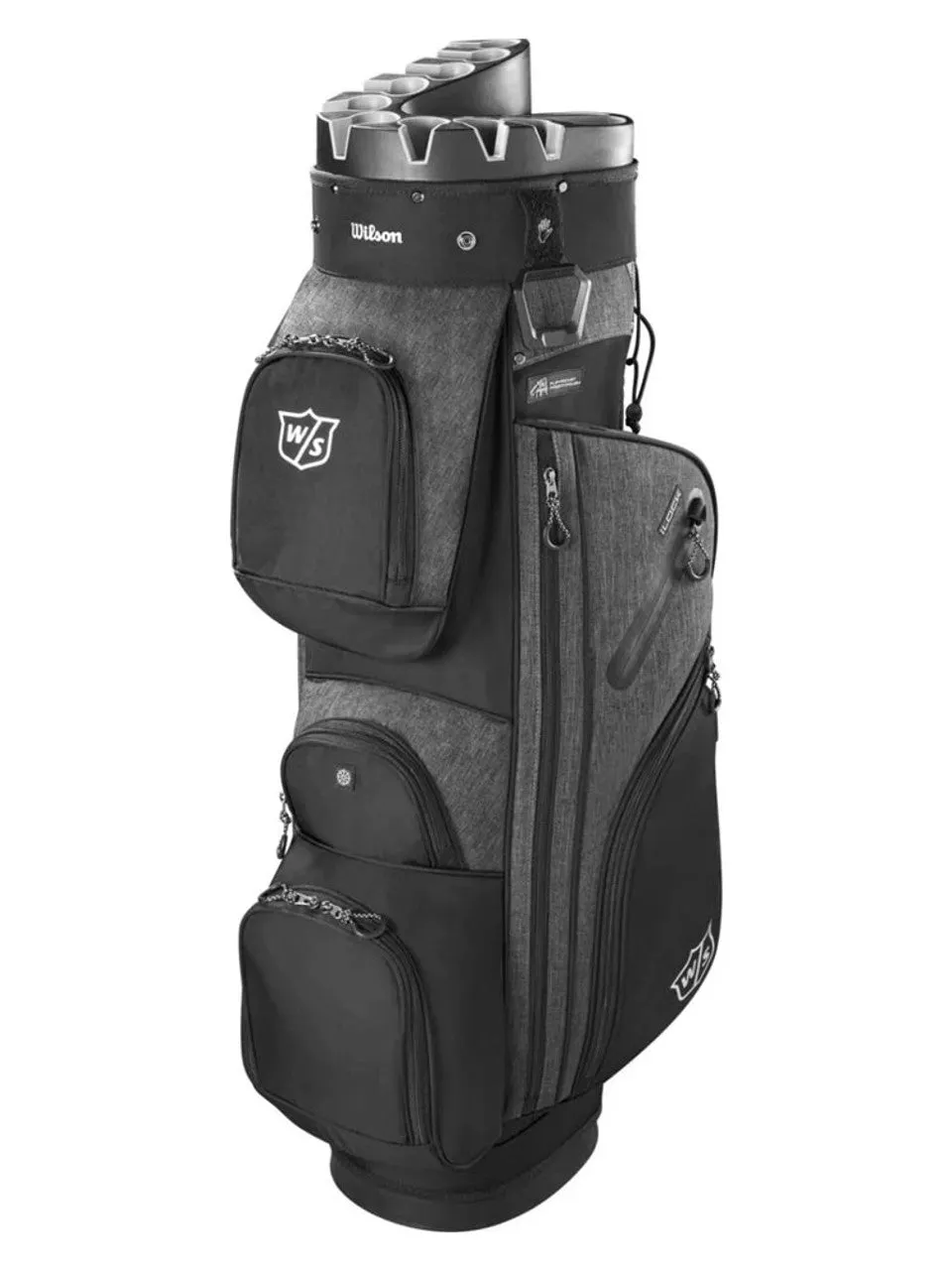 Wilson Staff I Lock III Cart Bag - Black/Charcoal