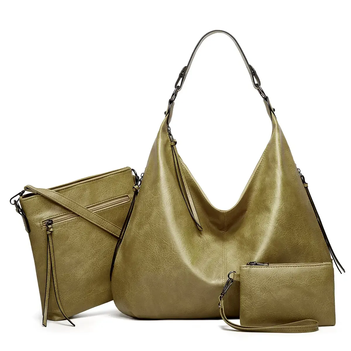 Women Large Shoulder Bag 3pcs