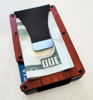 Wood Panel RFID Blocking Minimalist Wallet