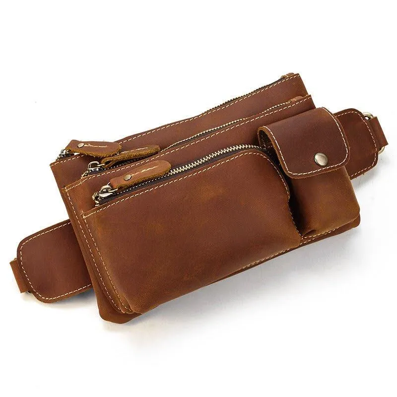 Woosir Fanny Leather Belt Bag