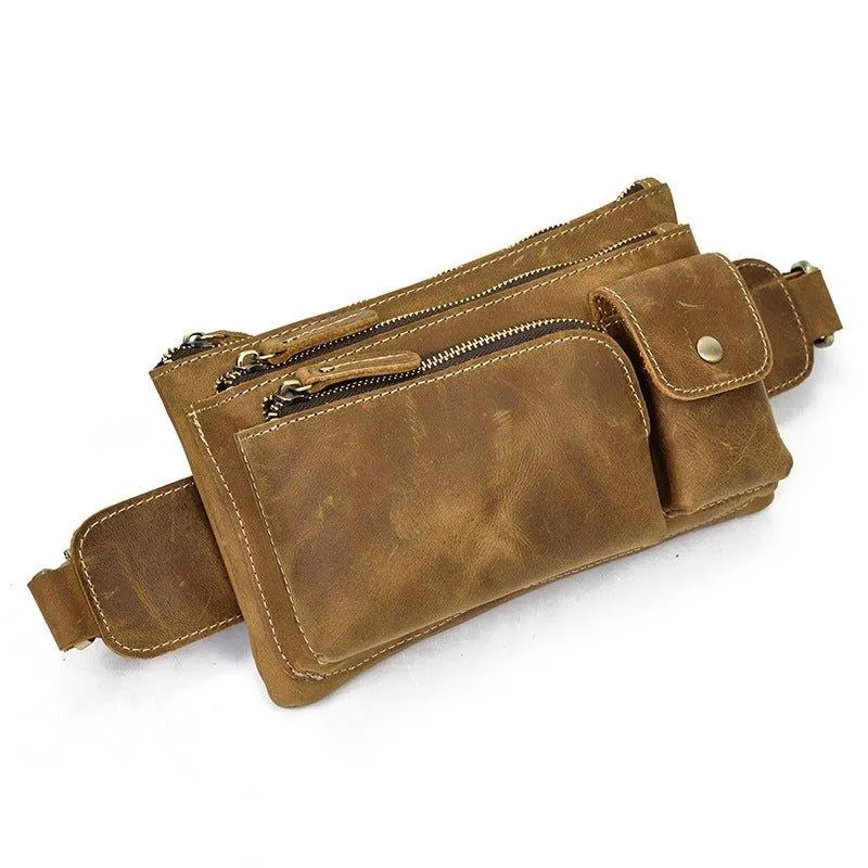 Woosir Fanny Leather Belt Bag