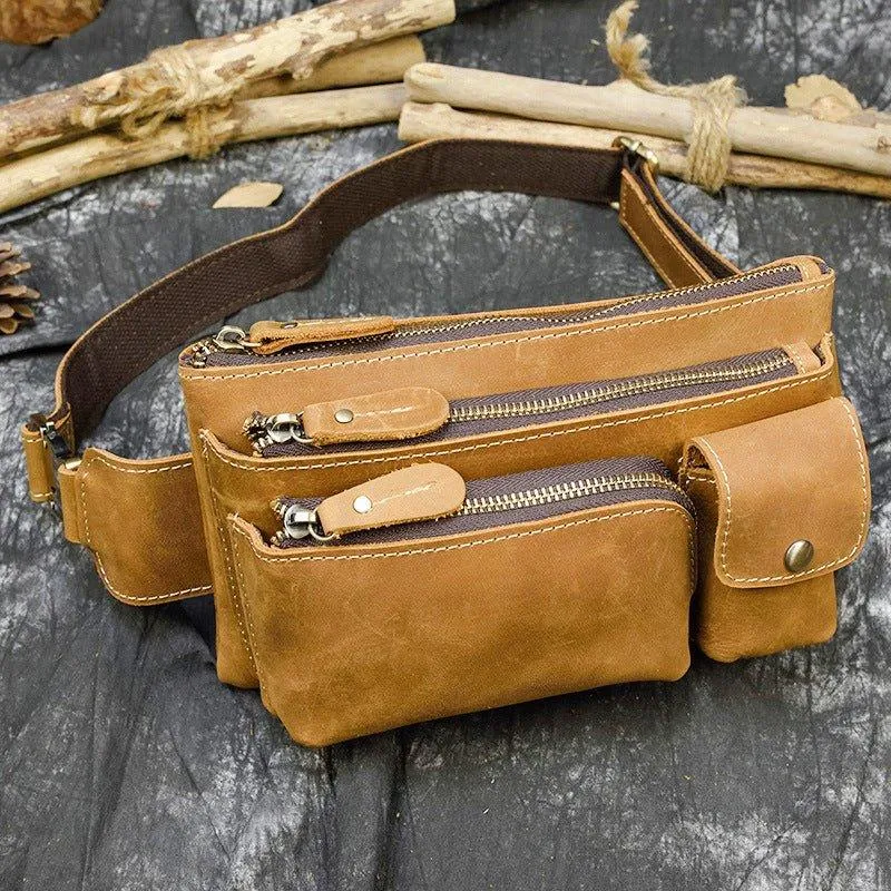 Woosir Fanny Leather Belt Bag